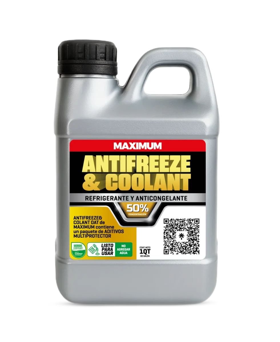 Refrigerante Maximum Antifreeze & Coolant OAT 50% Verde Reflex – 1 Litro