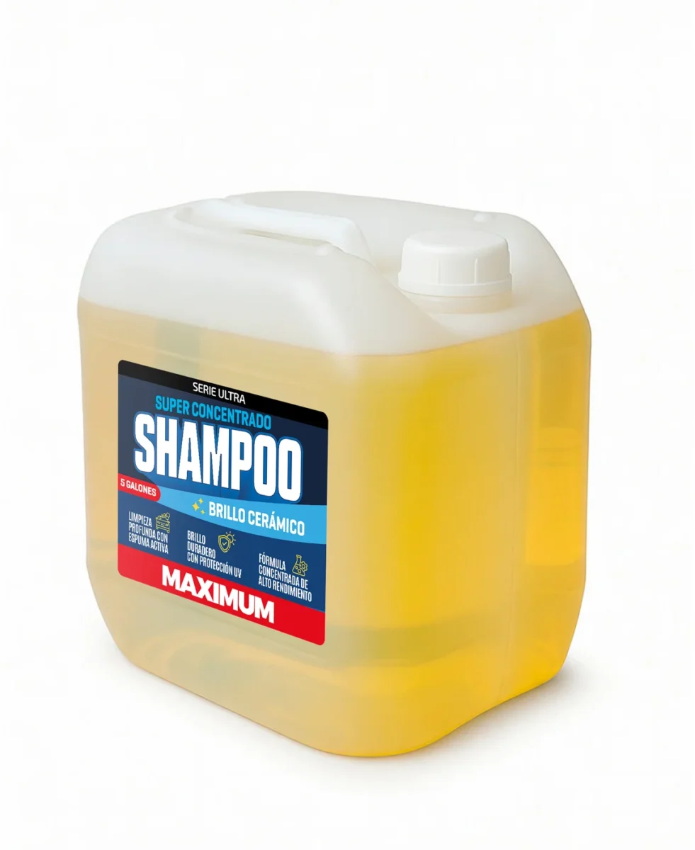 Shampoo Superconcentrado Brillo Cerámico Maximum – 19 Litros
