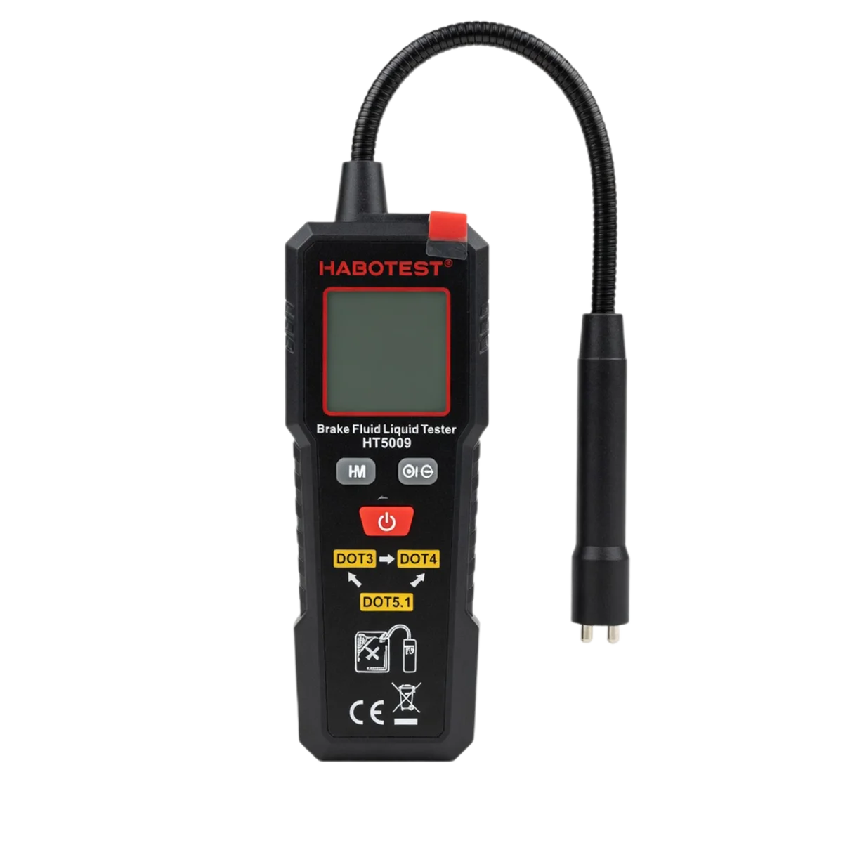 Detector Electrónico de Humedad para Líquido de Frenos DOT 3/4/5.1 Maximum