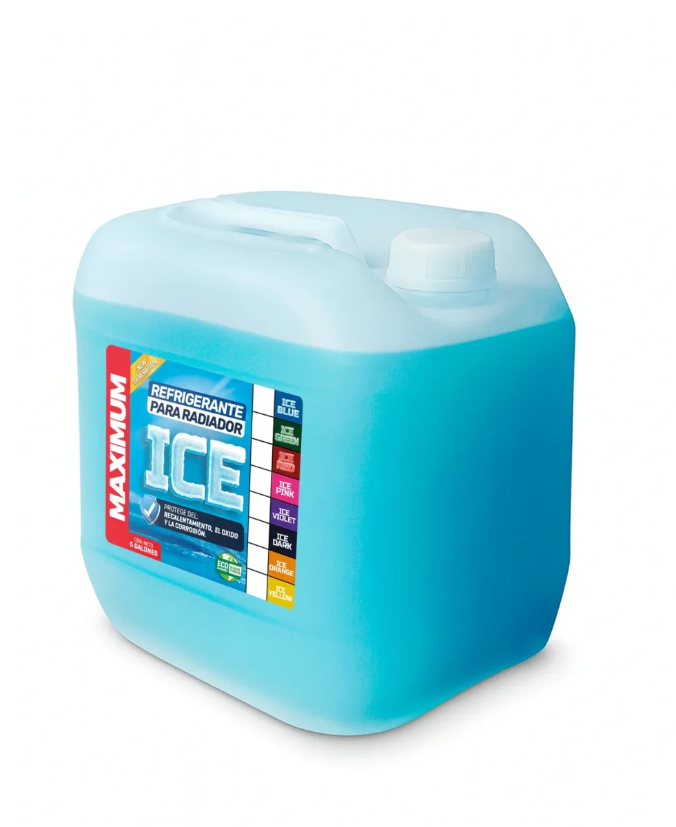 Refrigerante para Radiador Maximum ICE Industrial No Concentrado – 5 Galones