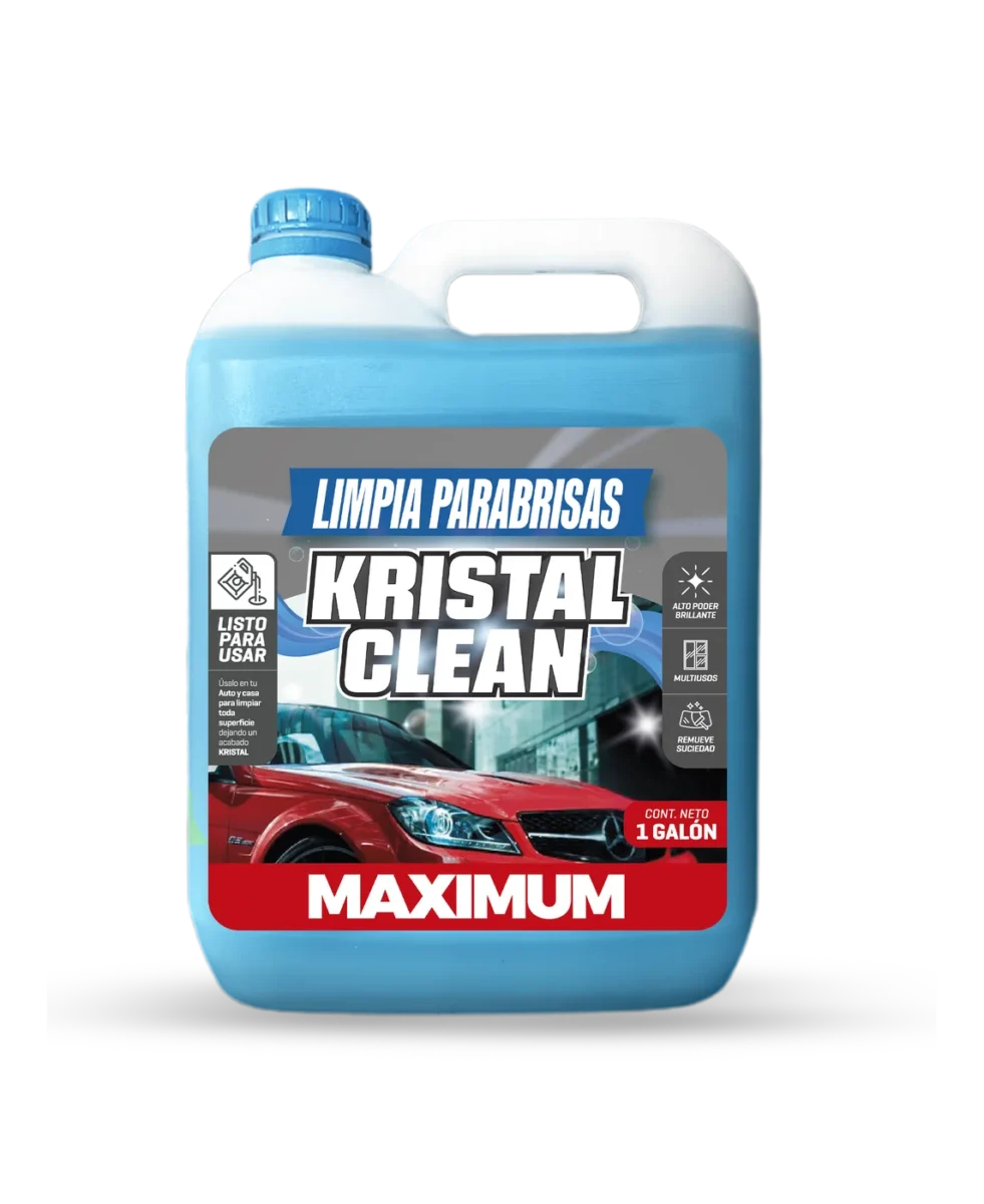 Limpiaparabrisas Maximum Kristal Clean – 1 Galón
