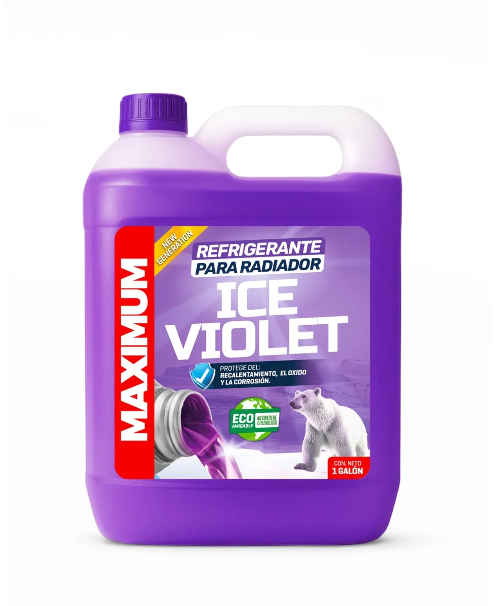Refrigerante Maximum ICE Violet para Radiador – 1 Galón