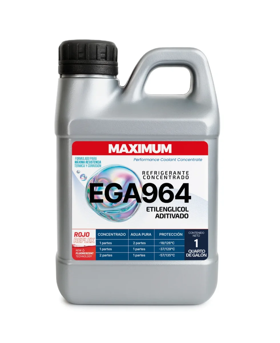 Refrigerante Concentrado Maximum EGA964 Rojo Reflex 96/4 – 1/4 Galón