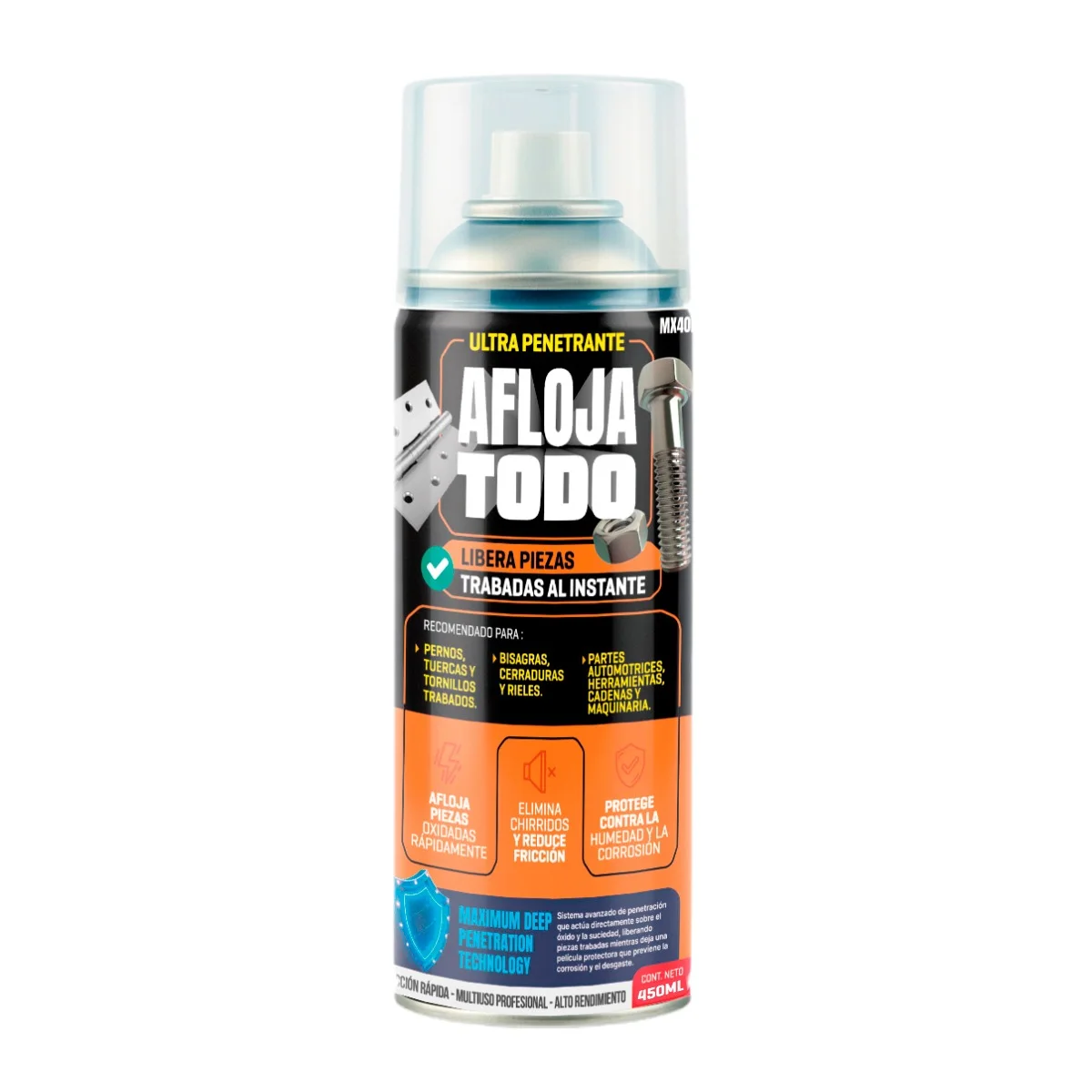 Aflojatodo Ultra Penetrante Maximum – 450 ML