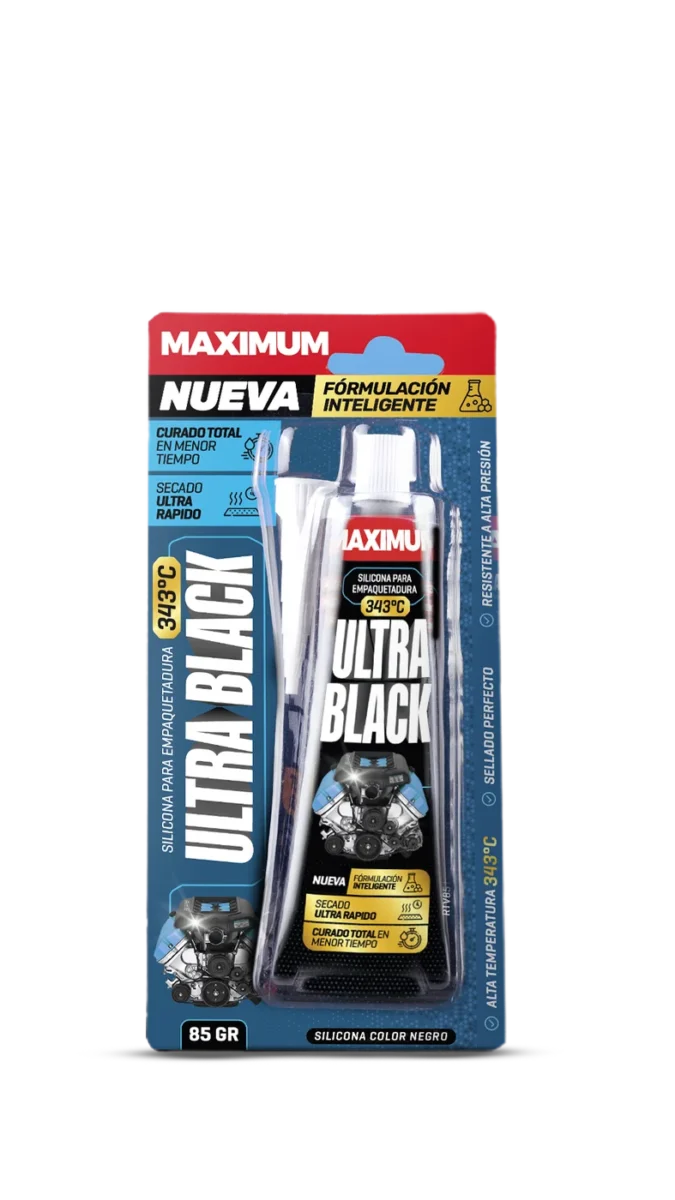 Silicona Negra para Empaquetadura Maximum Ultra Black – 85 G