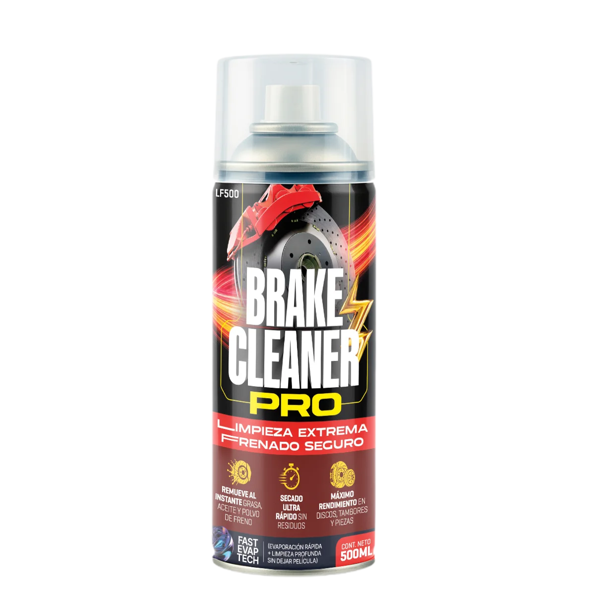 Brake Cleaner Pro – Limpiador del Sistema de Frenos – 500 ML