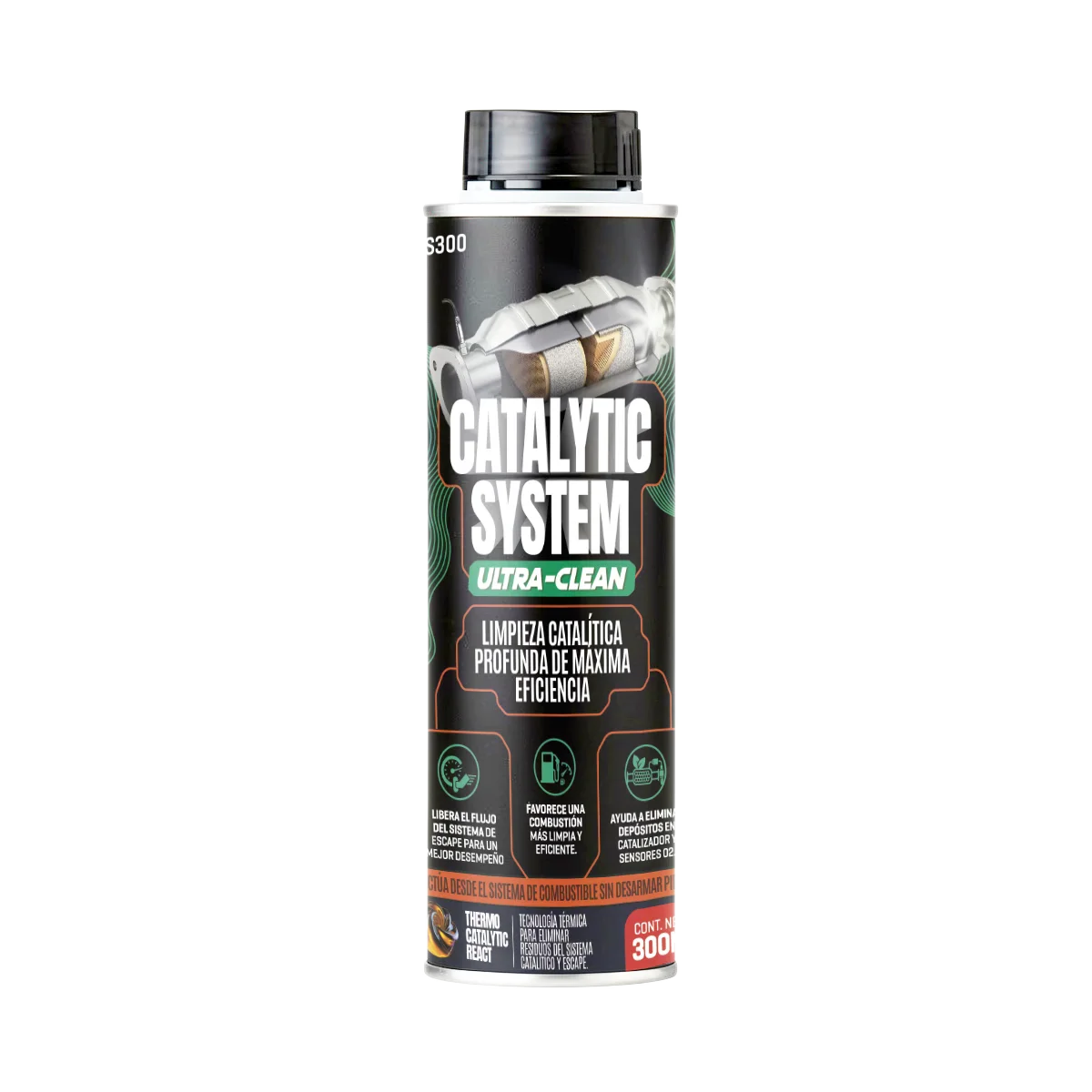 Catalytic System Ultra-Clean – Limpiador de Catalizador – 300 ML