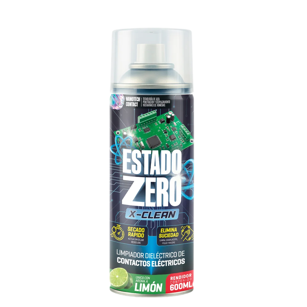 Limpiador de Contactos Eléctricos Maximum Estado Zero X-Clean – 400 ML